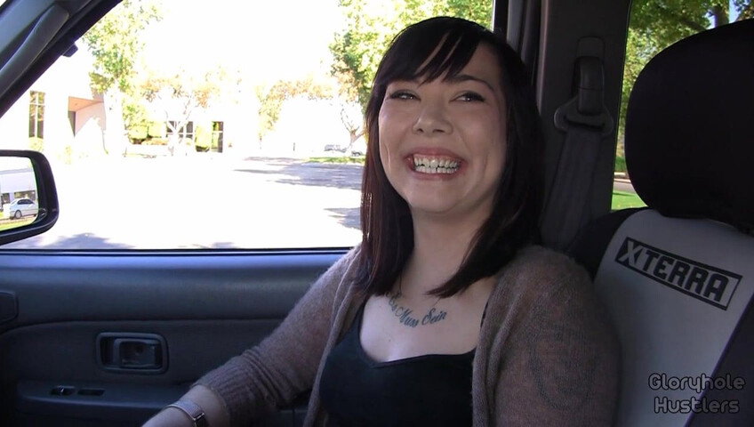 Gloryhole Swallow - Stephani’s 1st Visit