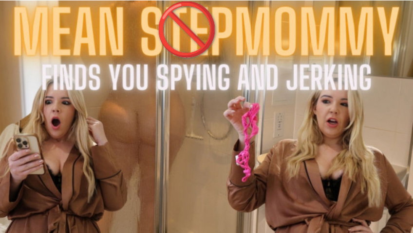AnnaScotX - Mommy catches you spying and fucks you