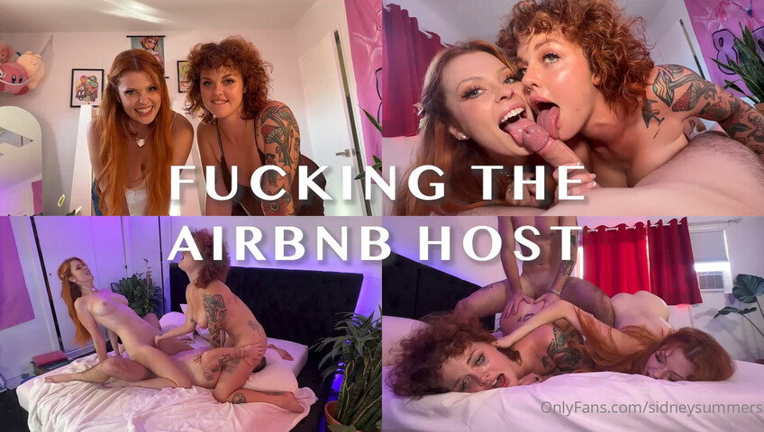 Elly Clutch × Sidney Summers - FUCKING THE AIRBNB HOST
