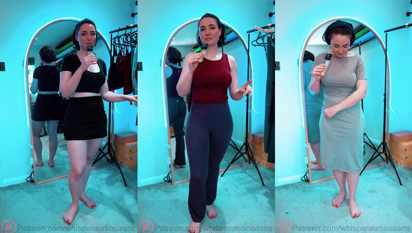 WhisperAudios ASMR - 15 April 2026 - Gym-Wear Try-On Haul (Throne Gifts)