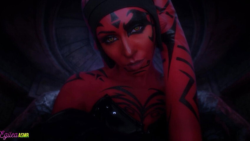Egilea ASMR - 6 May 2026 - [EXCLUSIVE VIDEO] Darth Talon tempts you Lekku play, breathing, kisses
