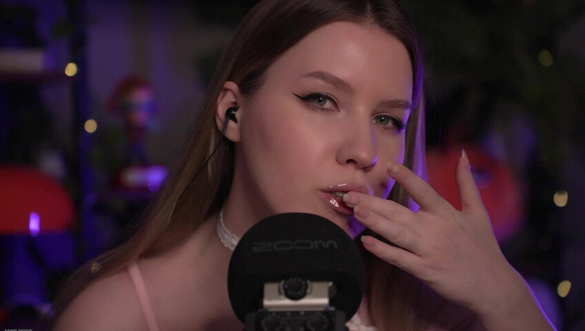 Mood ASMR - 10 May 2026 - ASMR 100 Layers of Lip Gloss | Mouth Sounds