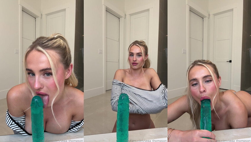 Vega Thompson - POV Blowjob | You're So Hard For Me