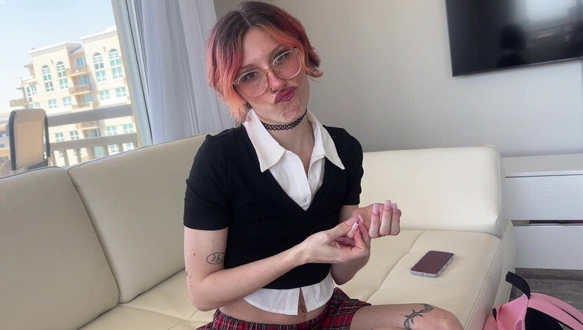 Elle Marz - BFFs Step-Daddy Disciplined Me