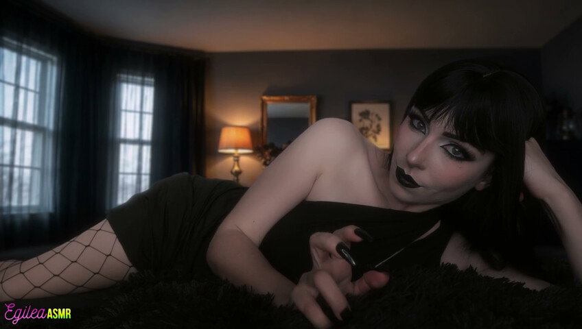 Egilea ASMR - 23 May 2026 - [EXCLUSIVE VIDEO] Your Goth Girlfriend Stares at You While You Sleep | ASMR roleplay