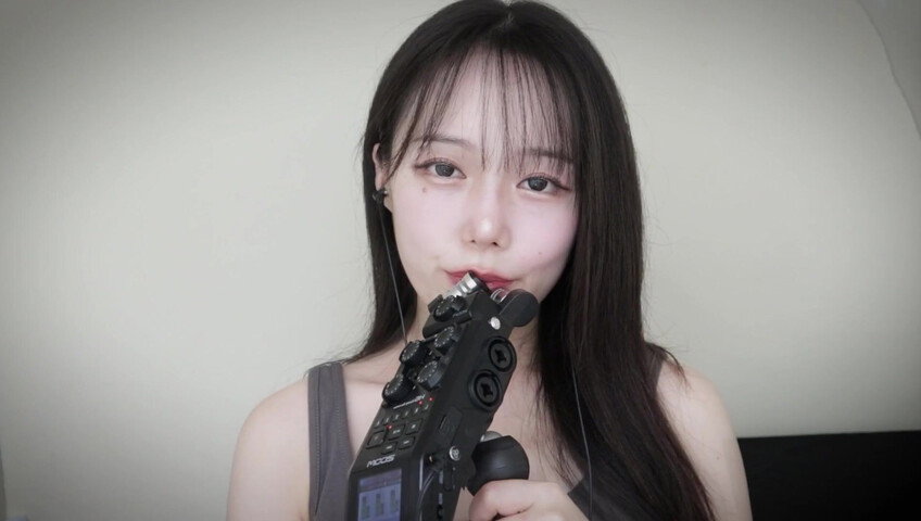 Jamonghae ASMR - 28 May 2026 - ASMR Mouth Sounds 줌H6 먹기, 입소리