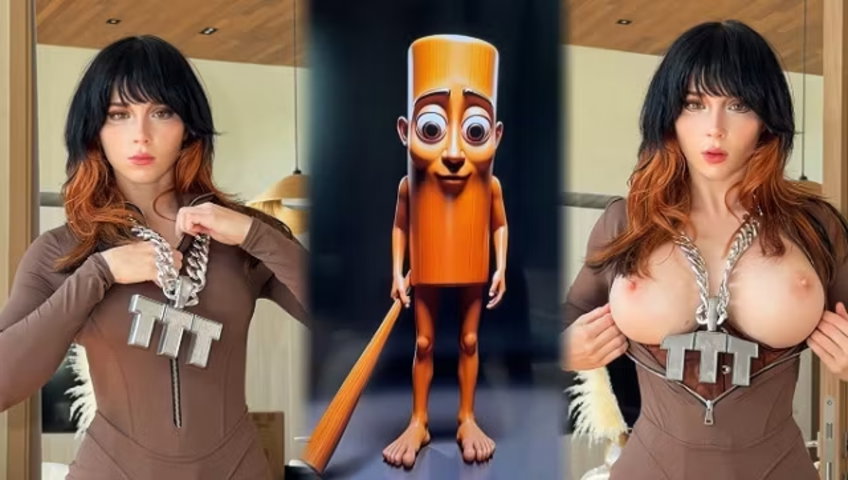 Sweetie Fox - Tung Tung Tung Sahur T3 Cosplay Sweetie Fox Brainrot - Hardcore Pussy And Anal Fuck Cum In Ass
