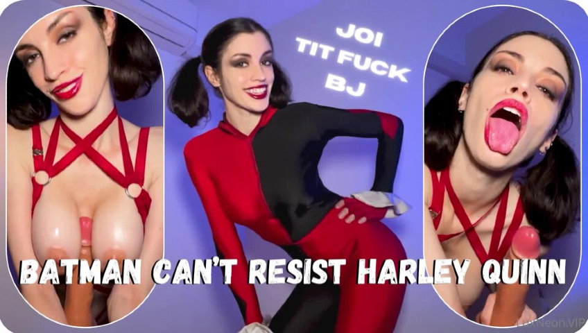 Lux Neon - Batman Can't Resist Harley Quinn