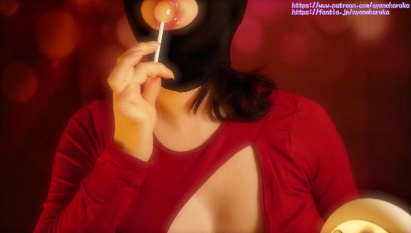 Ayame Haruka - Mask | Candy Sucking ASMR