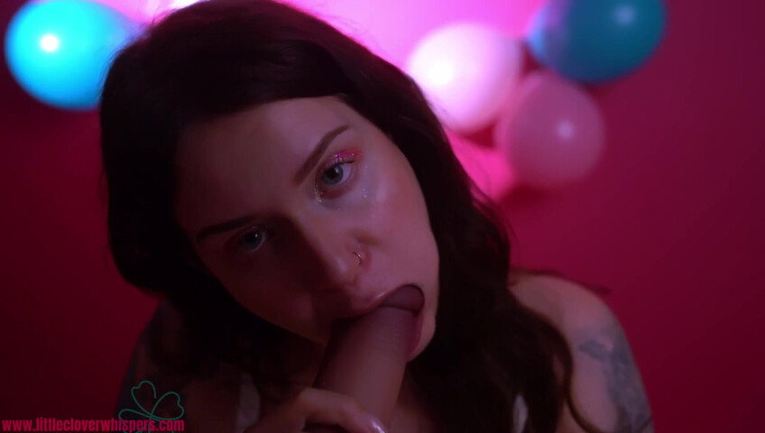 Little Clover Whispers - Birthday Girl Gets A Special Gift - Erotic ASMR Video​