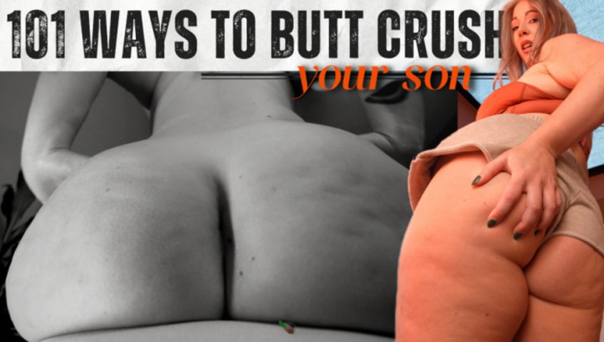 SashaCurves - 101 Ways To Flatten Your Son With Your Ass
