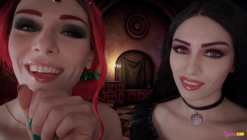 Egilea ASMR - [EXCLUSIVE VIDEO] TRISS AND YENNEFER GOT YOU!
