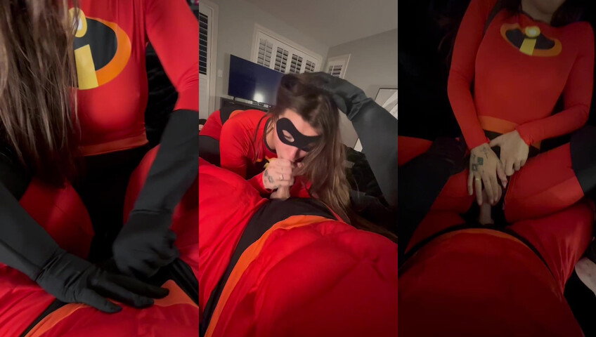 AriKytsya - Mr and Mrs incredible save the day by going to pound town