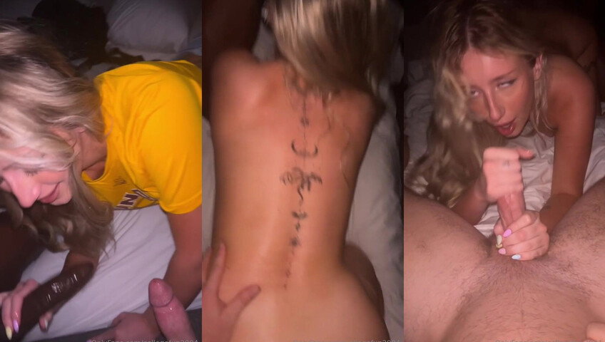 Izzy Rae - Takes On Two Cocks At Once