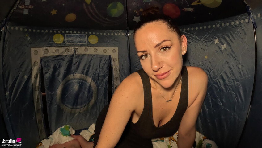 Cockteasefiona - Spaceship Tent StepMommy