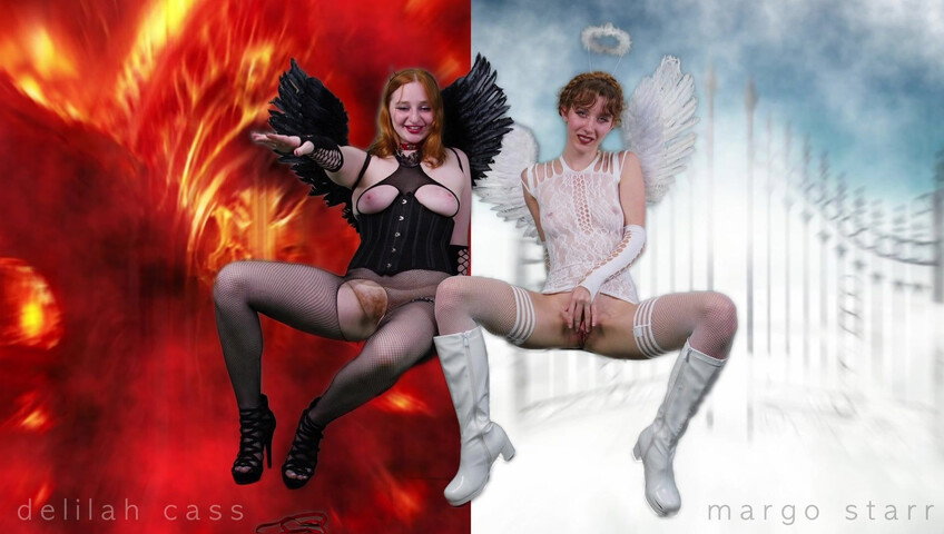 Delilah Cass - Devil vs Angel - JOI Cum Countdown